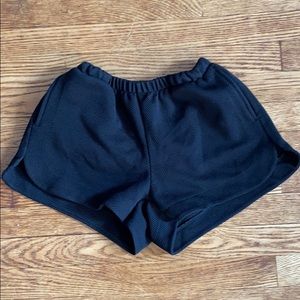 Black shorts